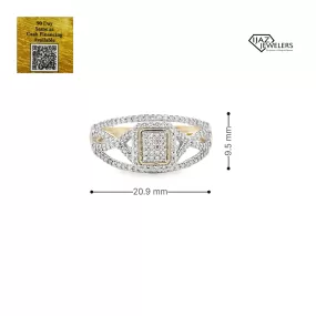 10K Gold 0.33 Diamond Ring