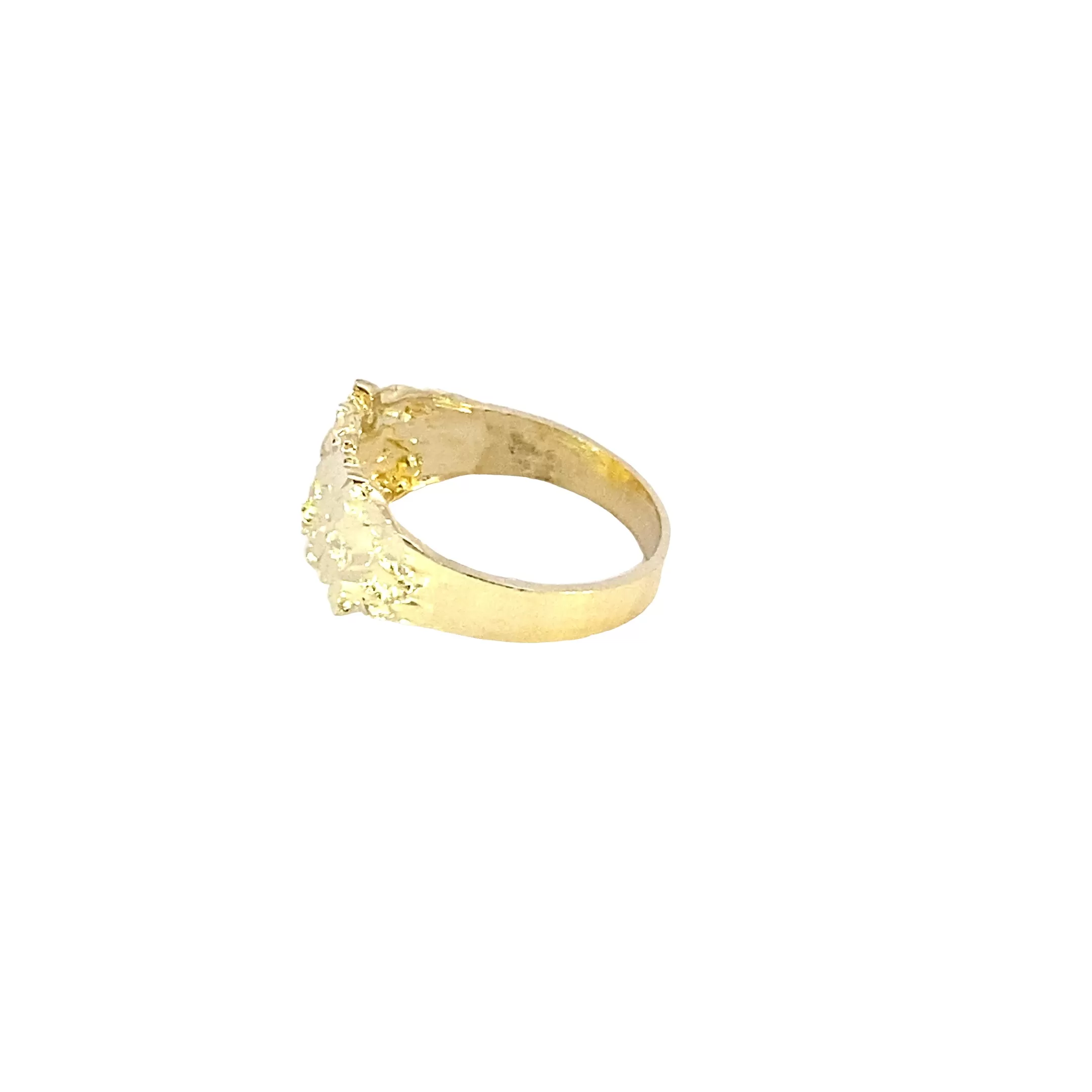 10K Gold Nugget Ring 2.7 Grams