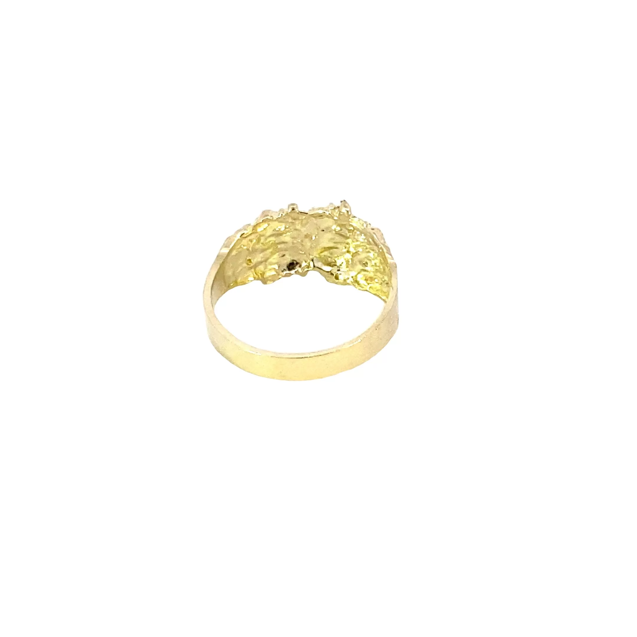 10K Gold Nugget Ring 2.7 Grams