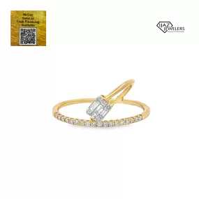 18K Gold 0.36 CTW Diamond Ladies Ring