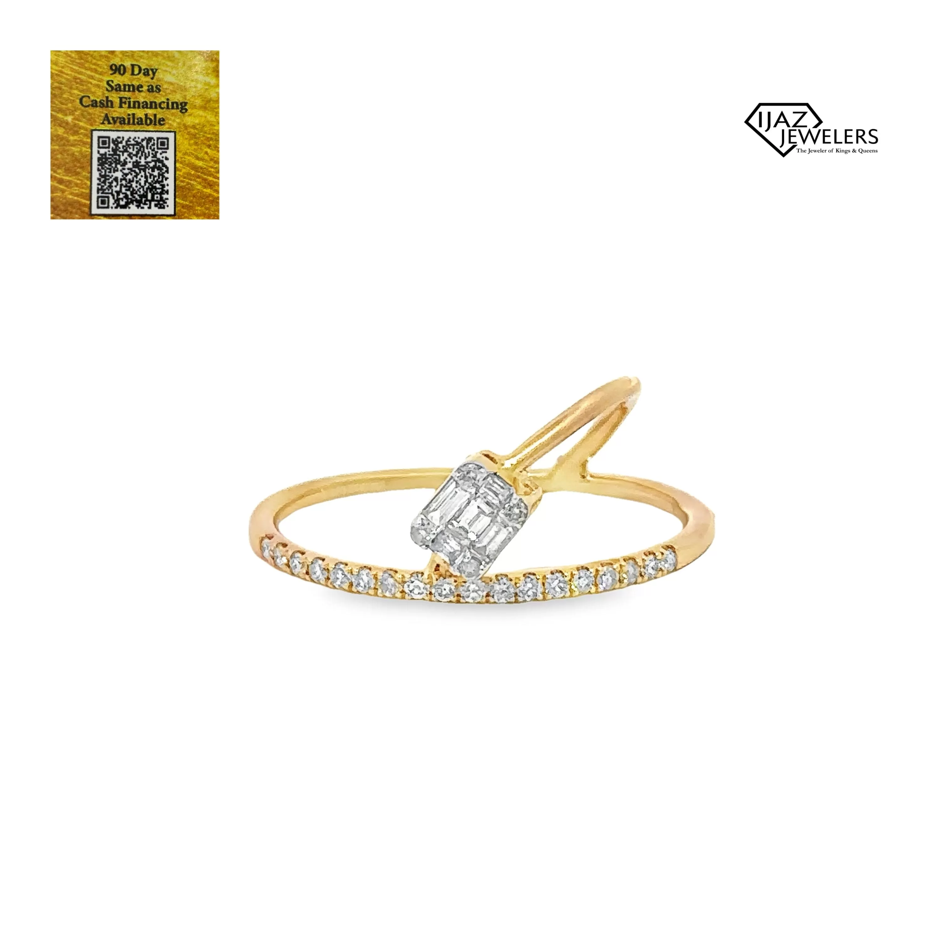 18K Gold 0.36 CTW Diamond Ladies Ring