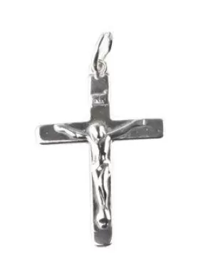 30mm .925 Sterling Silver Crucifix