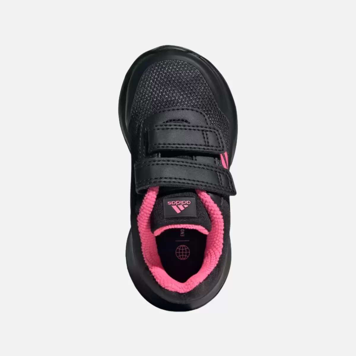 Adidas Tensaur Run 2.0 Kids Unisex Shoes (0-3 year) -Core Black/Lucid Pink/Core Black