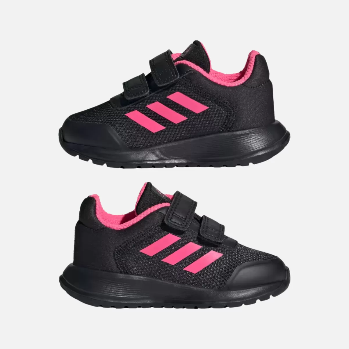 Adidas Tensaur Run 2.0 Kids Unisex Shoes (0-3 year) -Core Black/Lucid Pink/Core Black