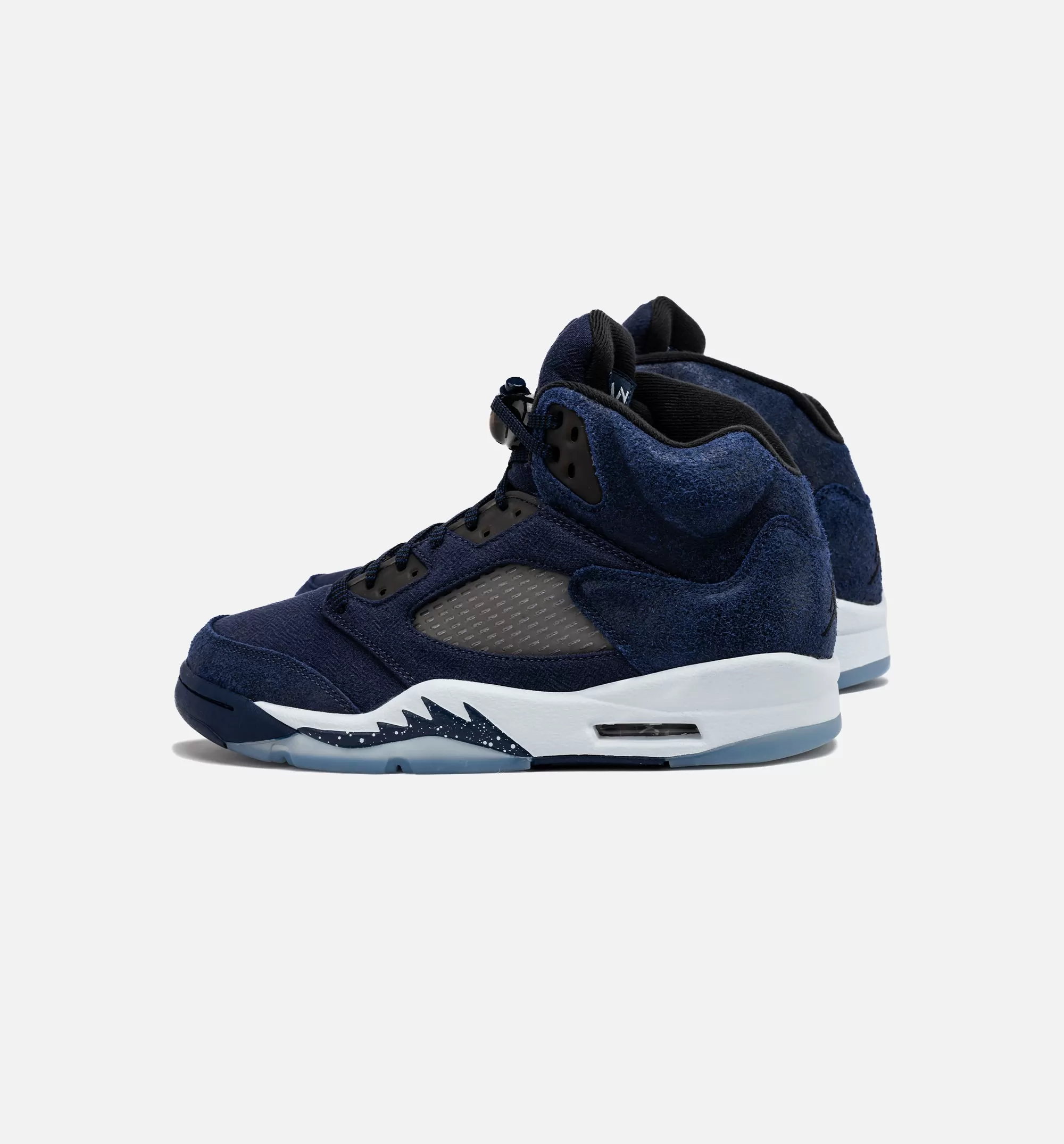 Air Jordan 5 Retro Midnight Navy Mens Lifestyle Shoe - Midnight Navy/Black/Football Grey