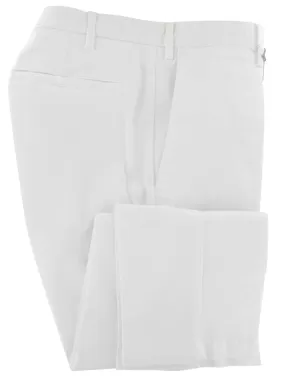 Barba Napoli White Pants