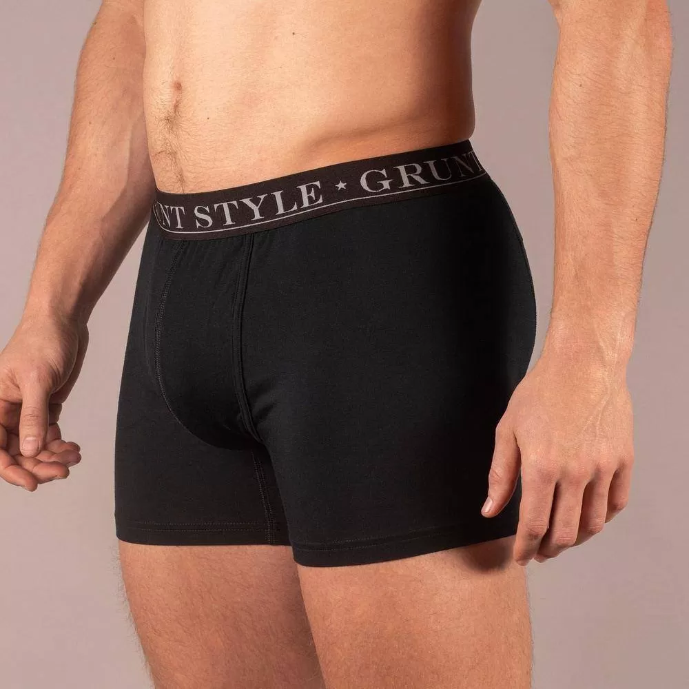 Base Command 2-Pack Boxer Briefs - Black