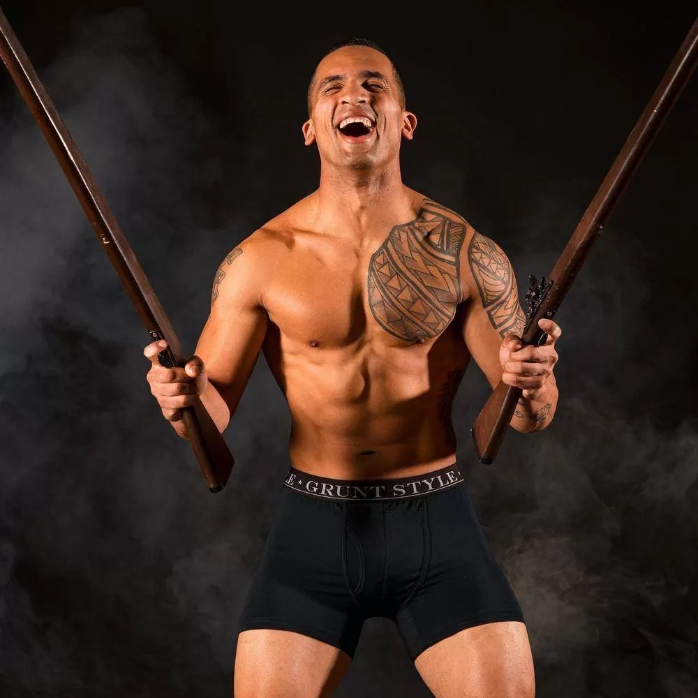 Base Command 2-Pack Boxer Briefs - Black