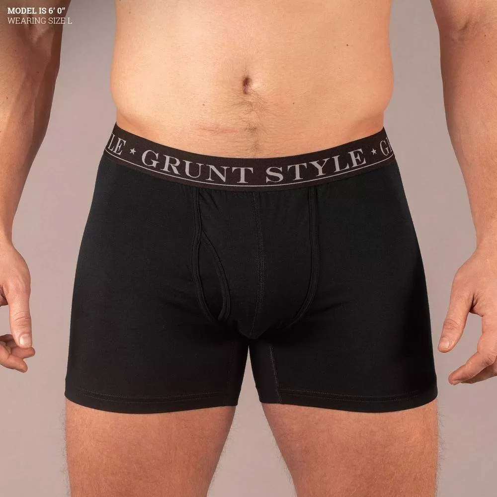 Base Command 2-Pack Boxer Briefs - Black