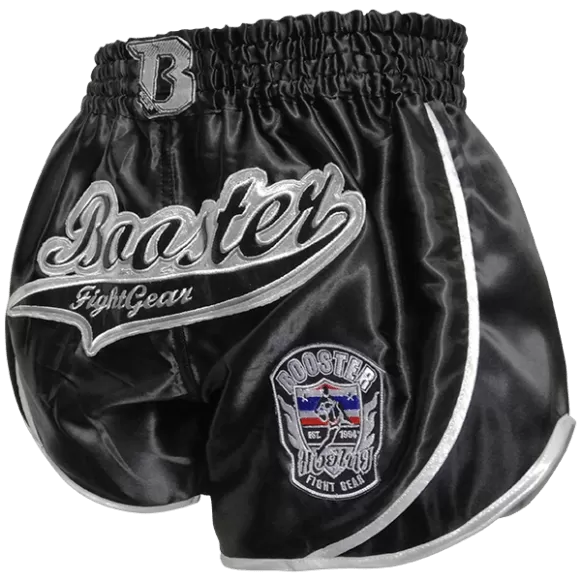 Booster Shorts Retro Slugger 3 Black/Sliver