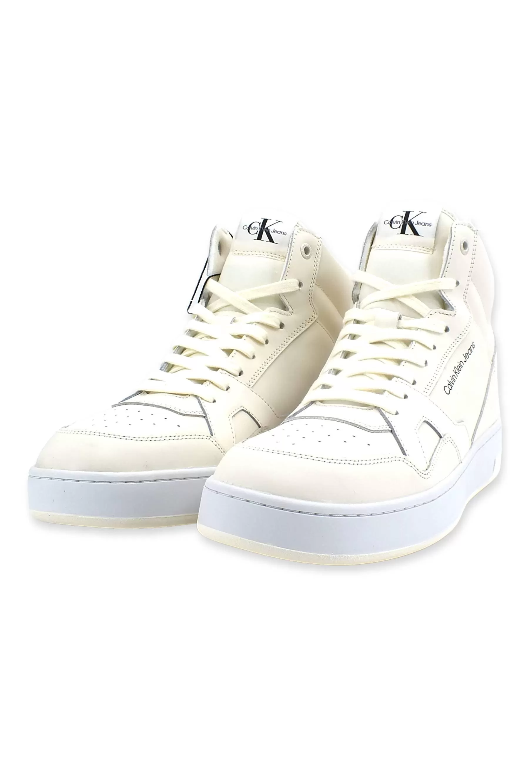 CALVIN KLEIN Basket Cups Sneaker Uomo Off White YM0YM00498