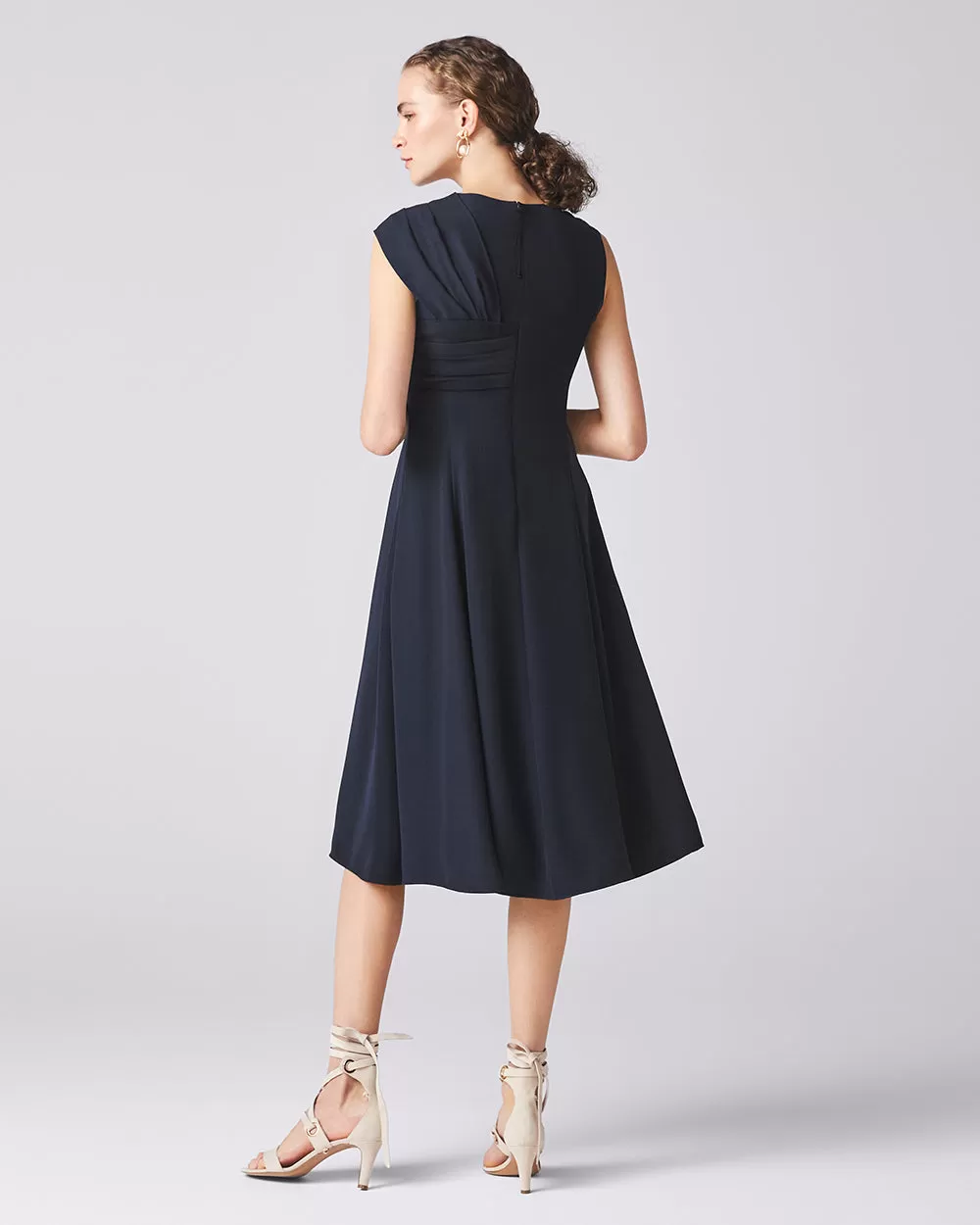 Dark Navy Francis Dress