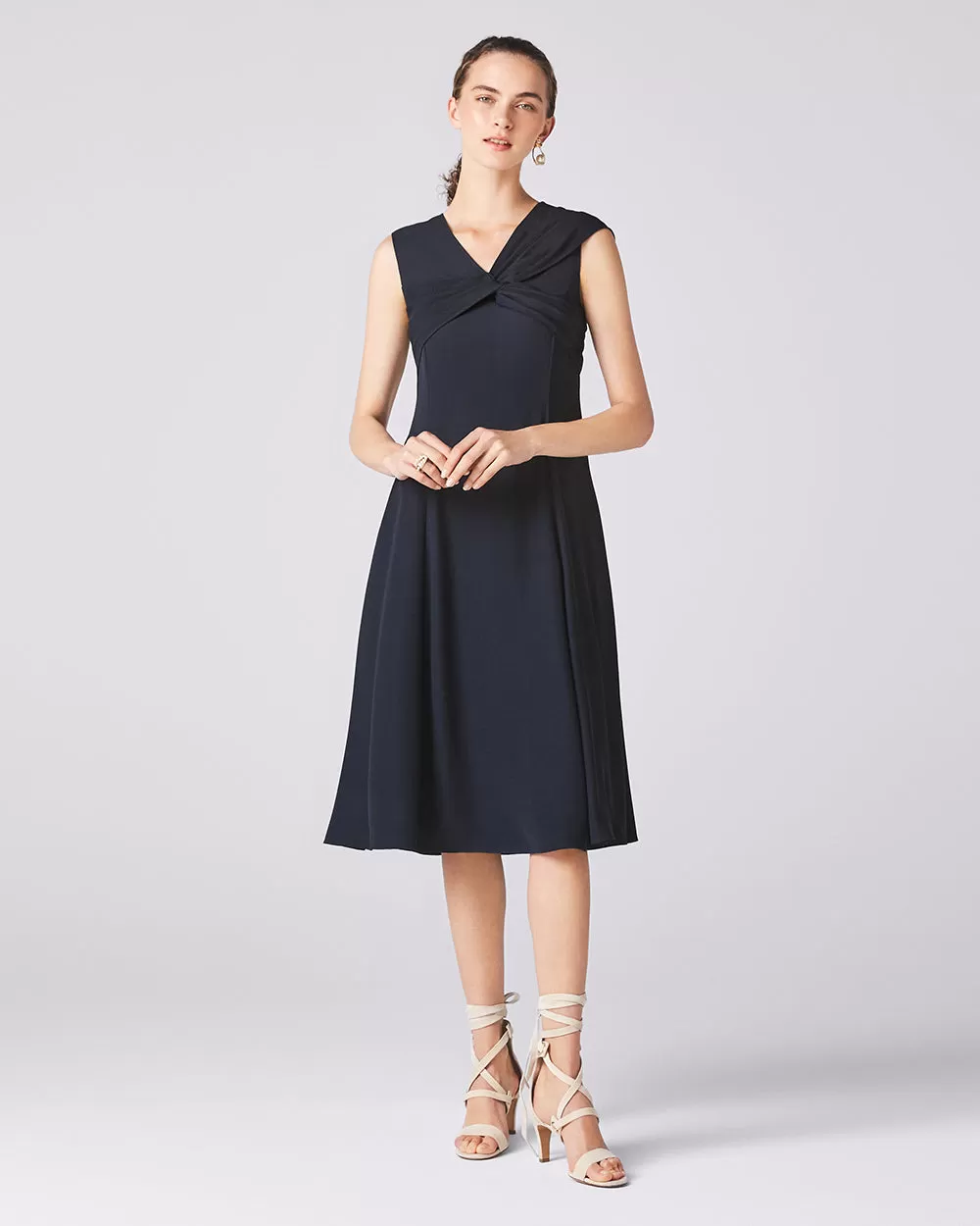 Dark Navy Francis Dress