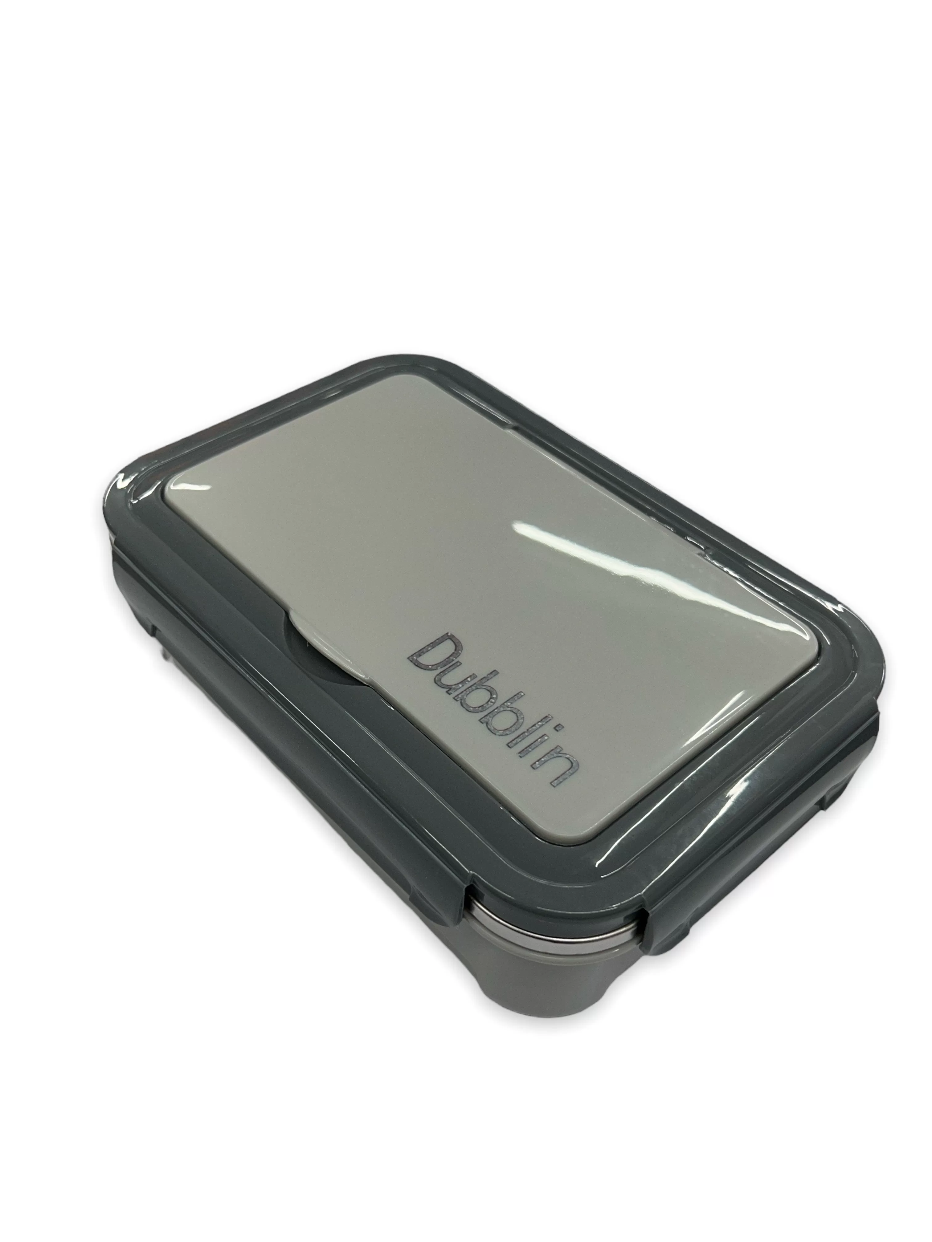 Dubblin Buffet Stainless Steel Lunch Box clip type with inner container