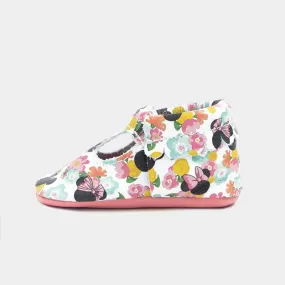 Floral Minnie Mary Jane Baby Shoe