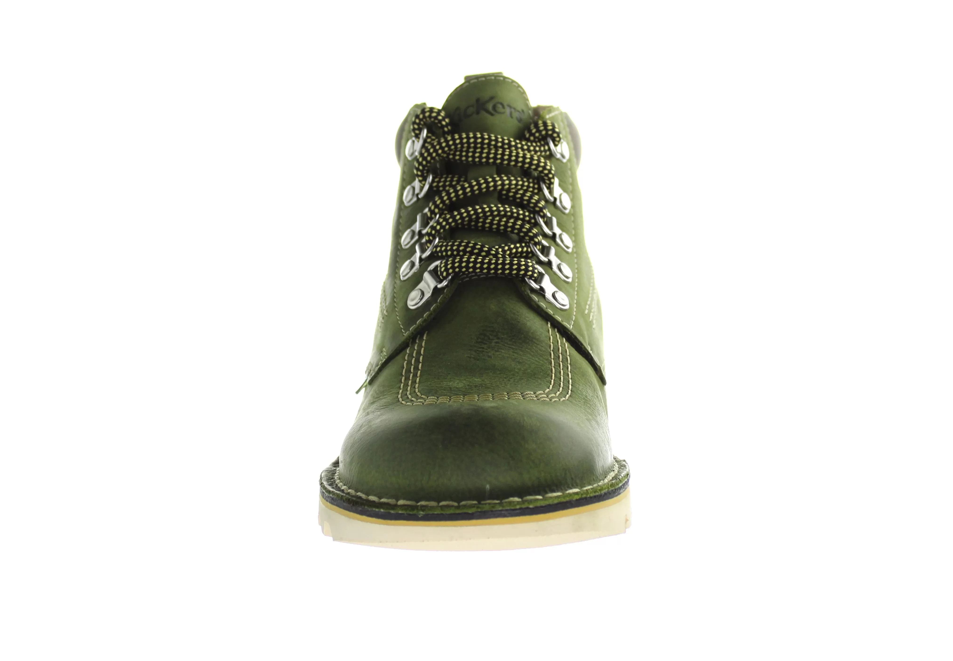 Kickers Kick Hi Winterised Green Mens Boots