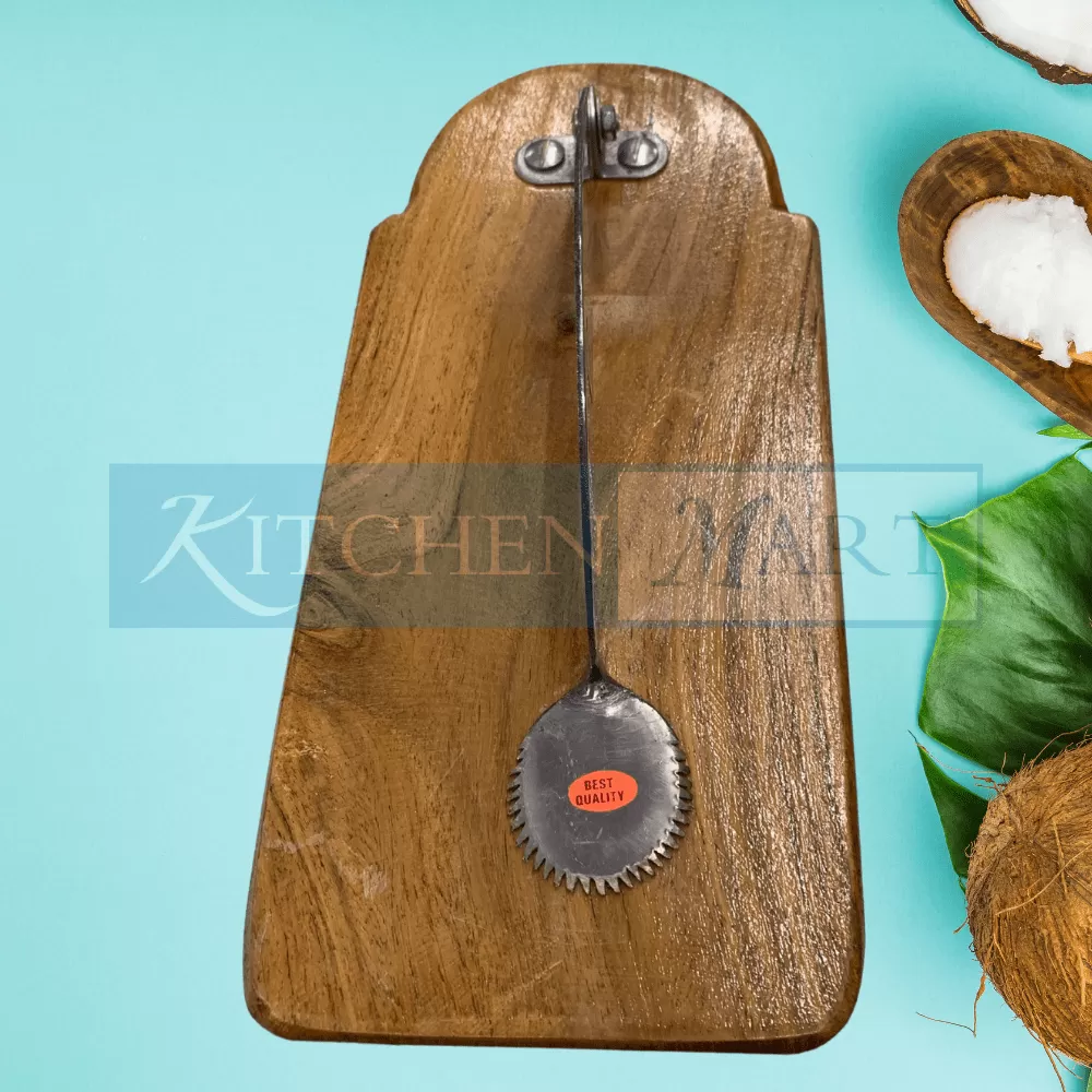 Kitchen Mart Wooden Coconut scrapper