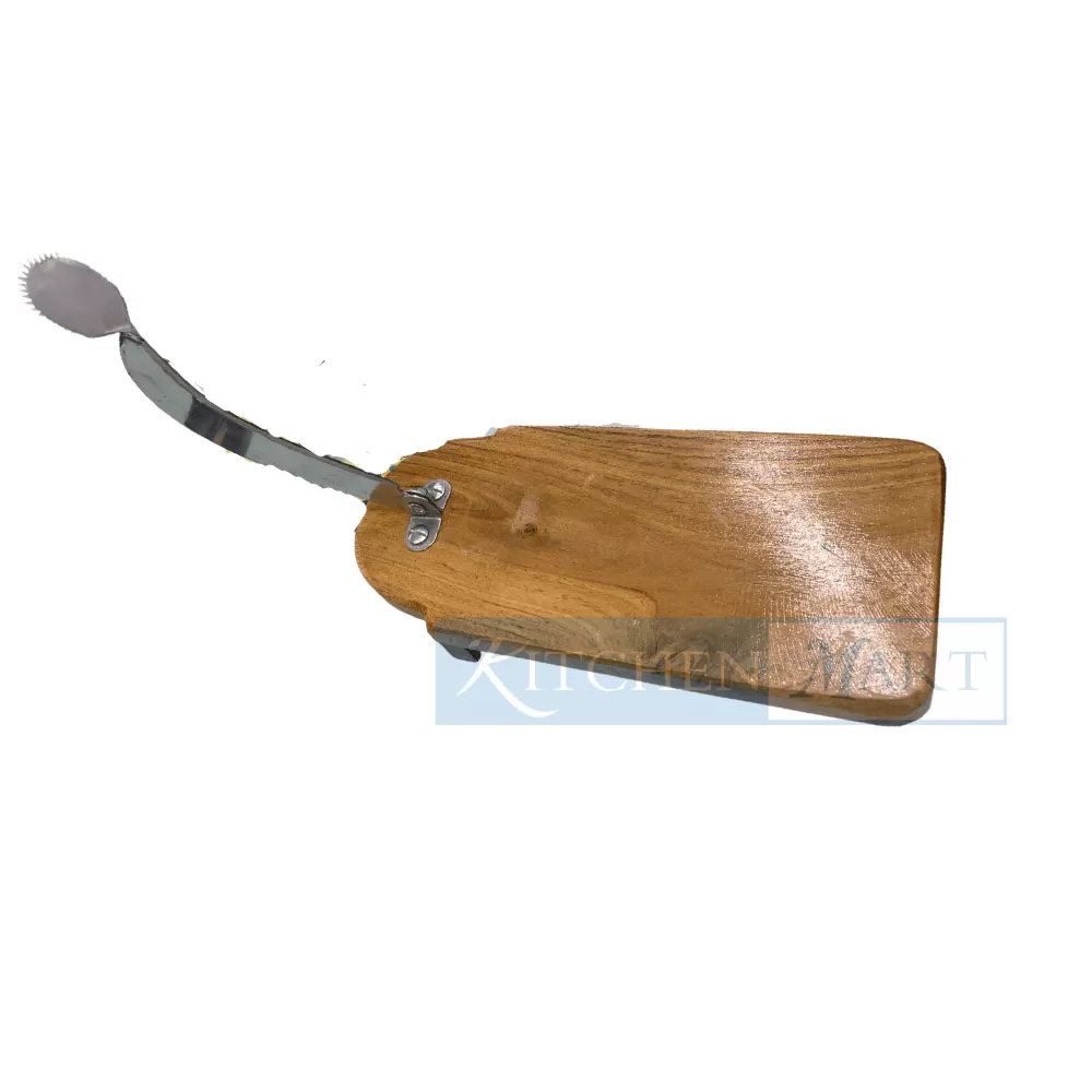 Kitchen Mart Wooden Coconut scrapper