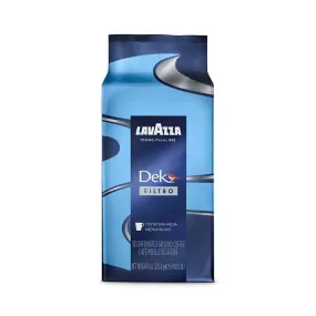 Lavazza Dek Filtro Ground Coffee - 2.5oz (18 Count)