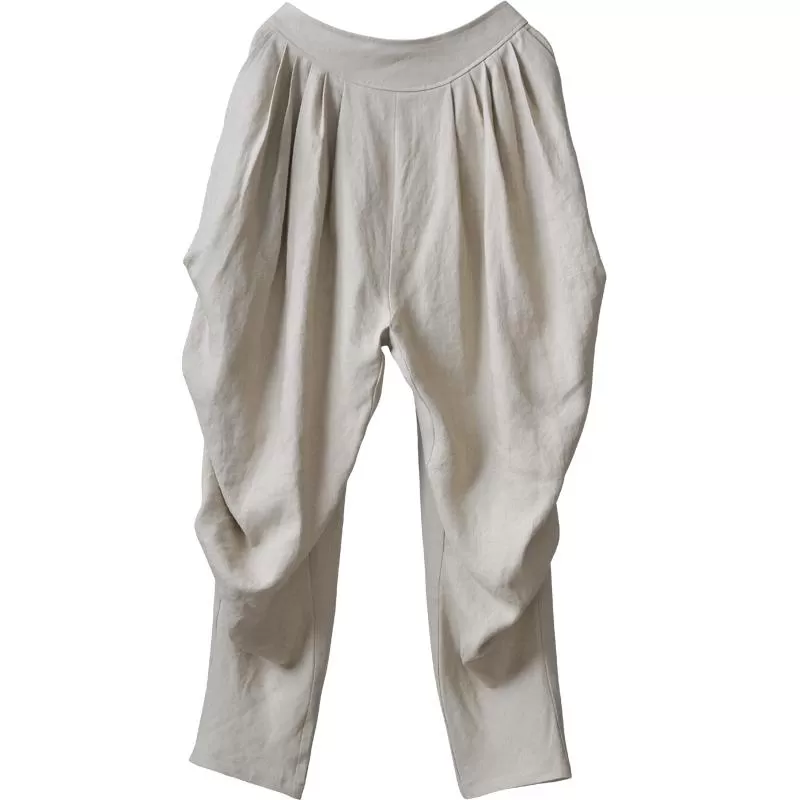 Linen Women's Summer Loose Casual Trousers Pants