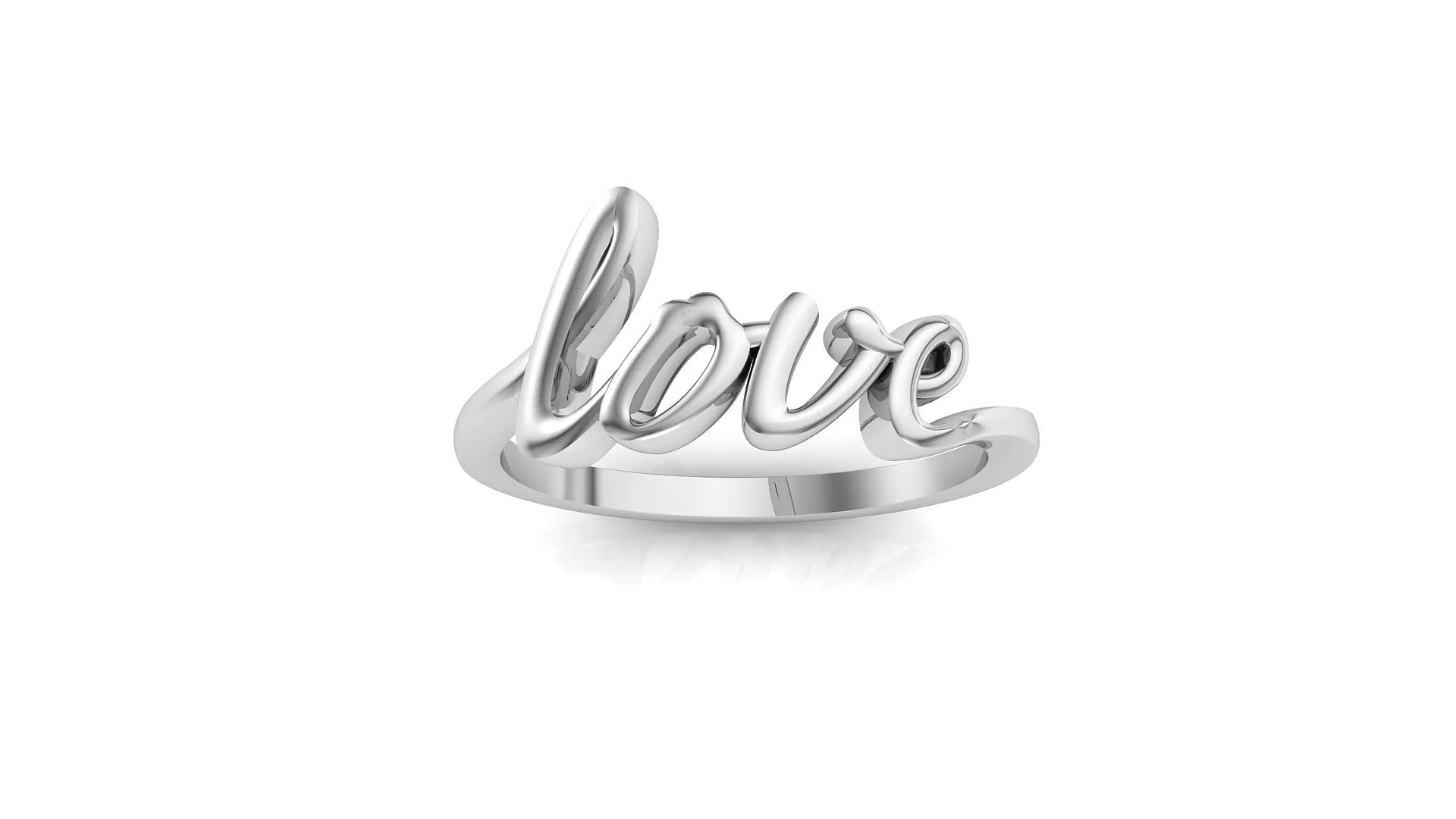 LOVE Ring 14K or 18K Gold NIJ006