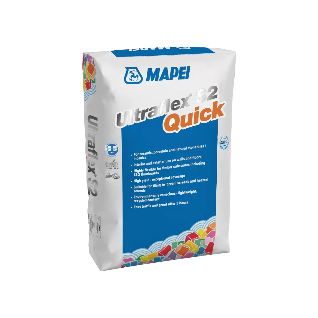 Mapei Ultraflex S2 Quick Tile Adhesive Grey