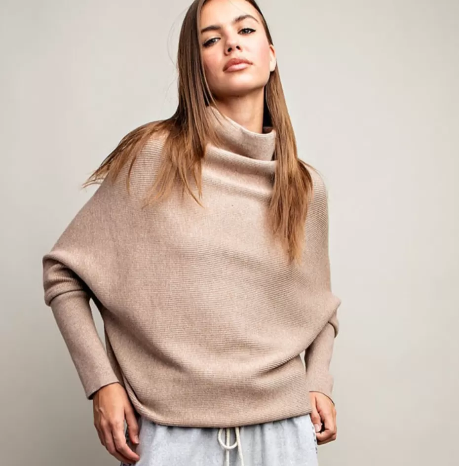 Minnie Dolman Sweater in Oatmeal