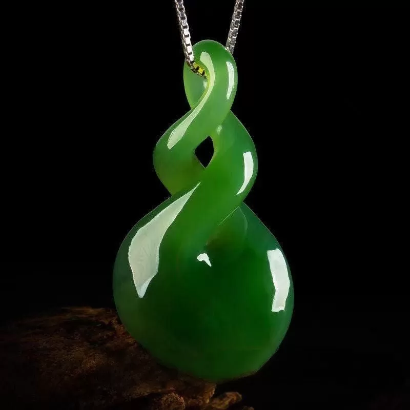 Natural Jasper Jade Pendant For Women