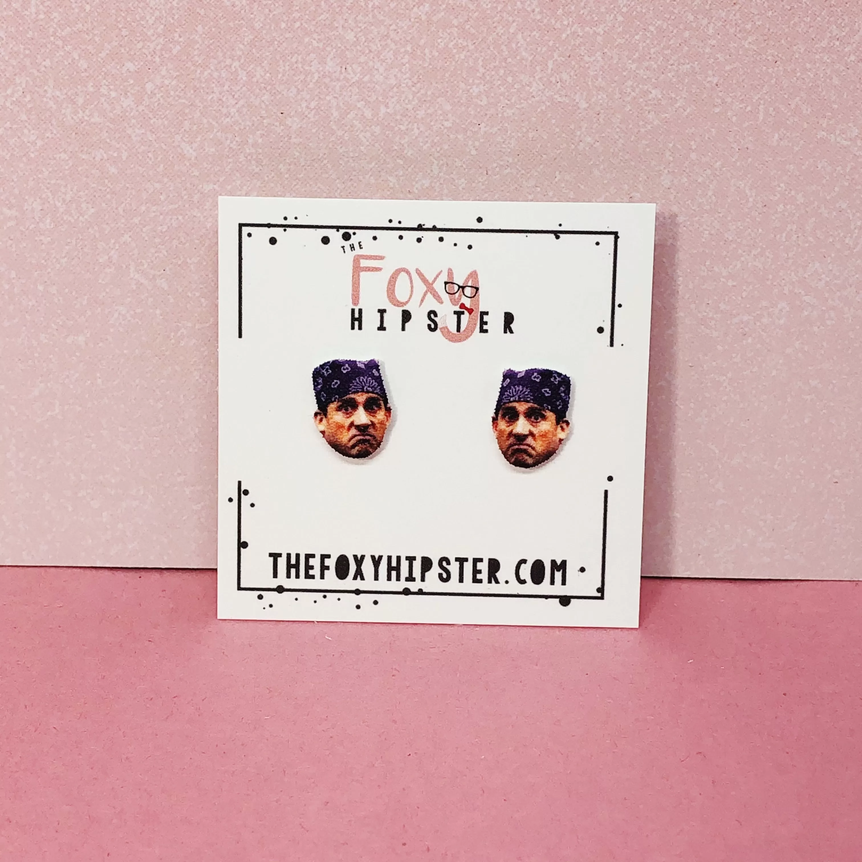 Prison Mike Stud Earrings