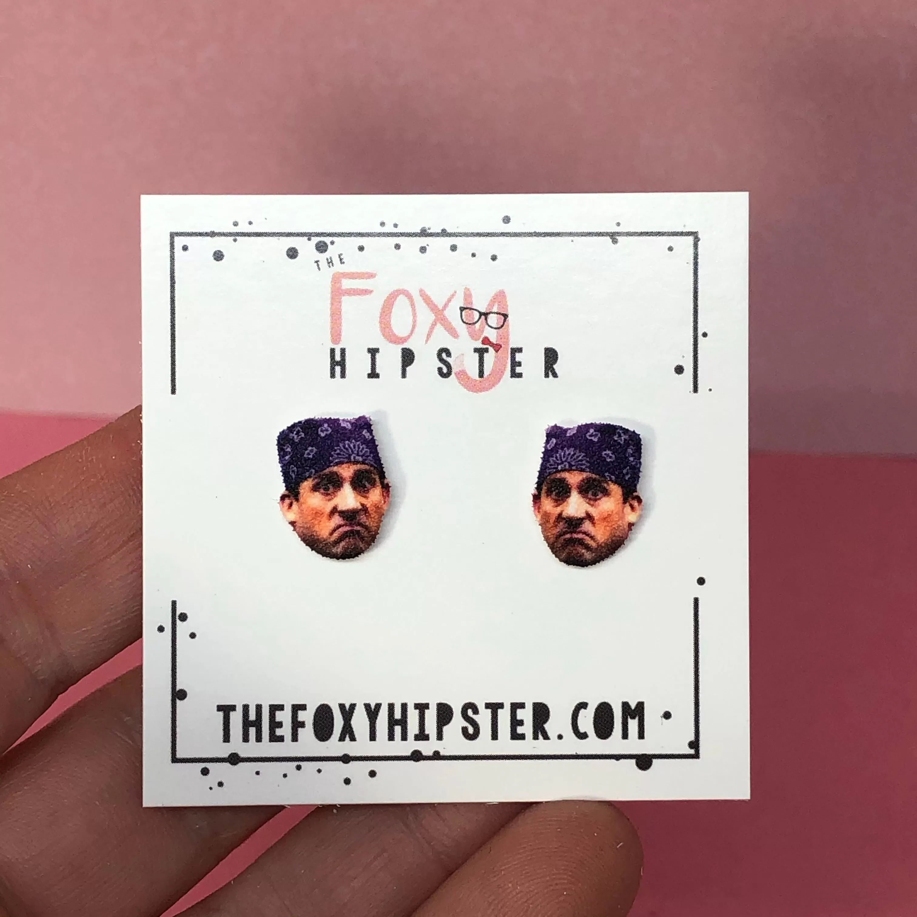 Prison Mike Stud Earrings