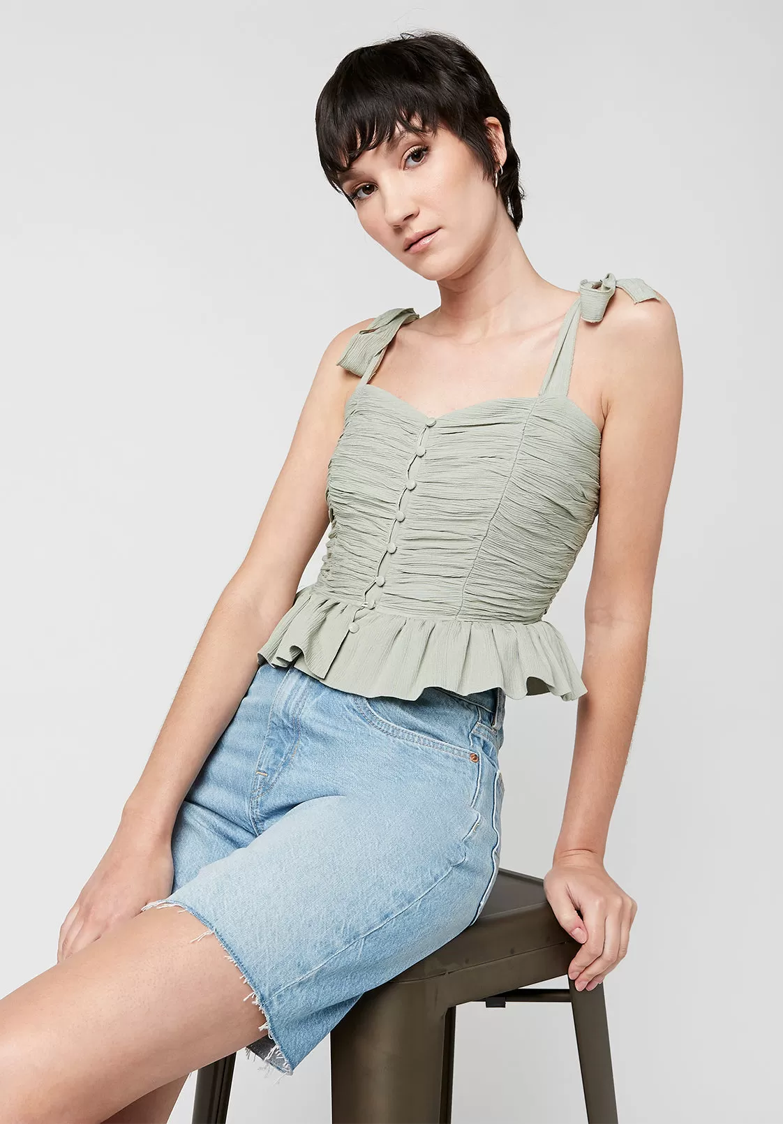 Ruched Piera Camisole - WT0487S