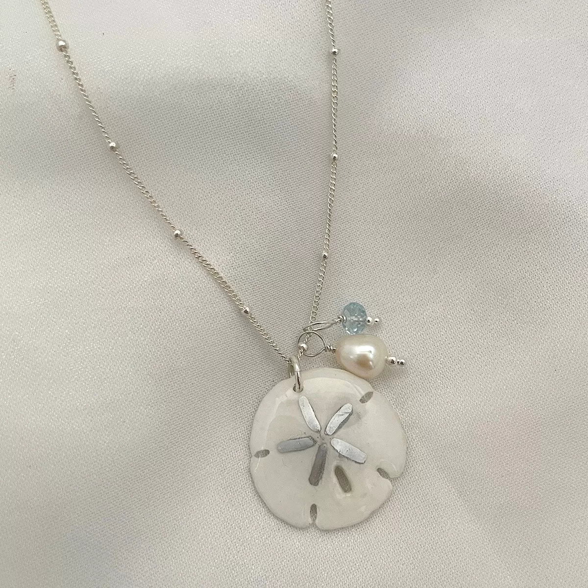 Sand Dollar Charm Necklace