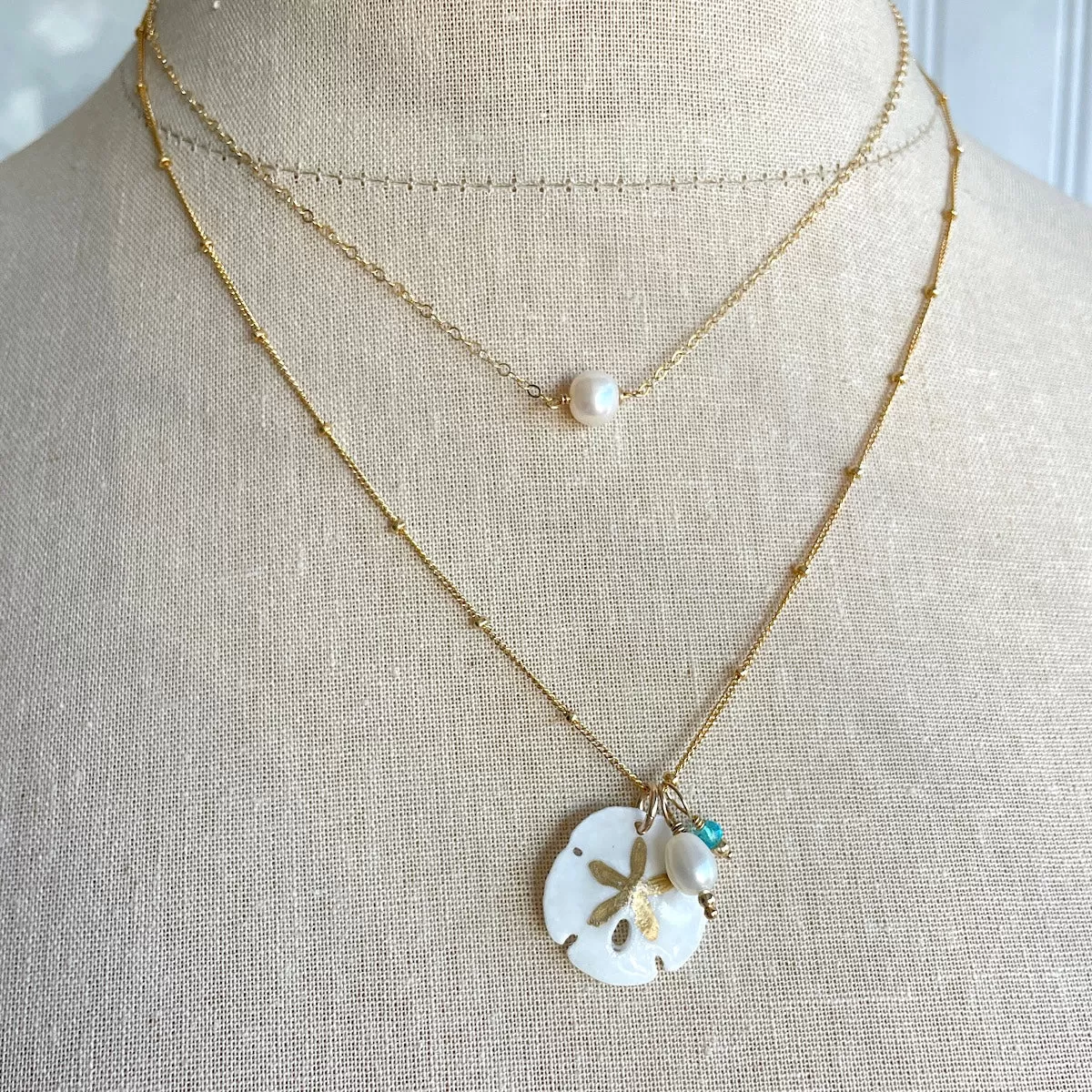 Sand Dollar Charm Necklace