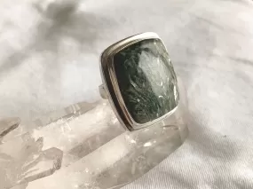 Seraphinite Ansley Ring - XLarge Square (US 7.5)