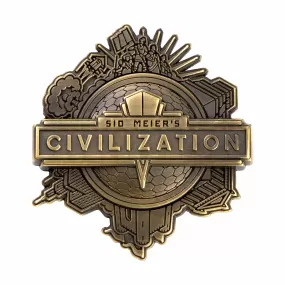 Sid Meier's Civilization - Deco Medallion XL Pin