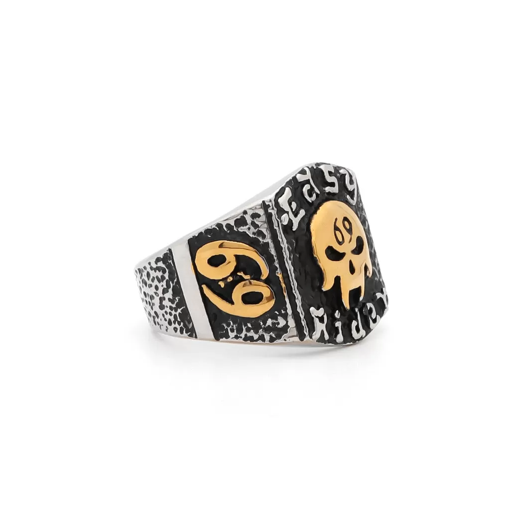 Stainless Steel Skull Ring