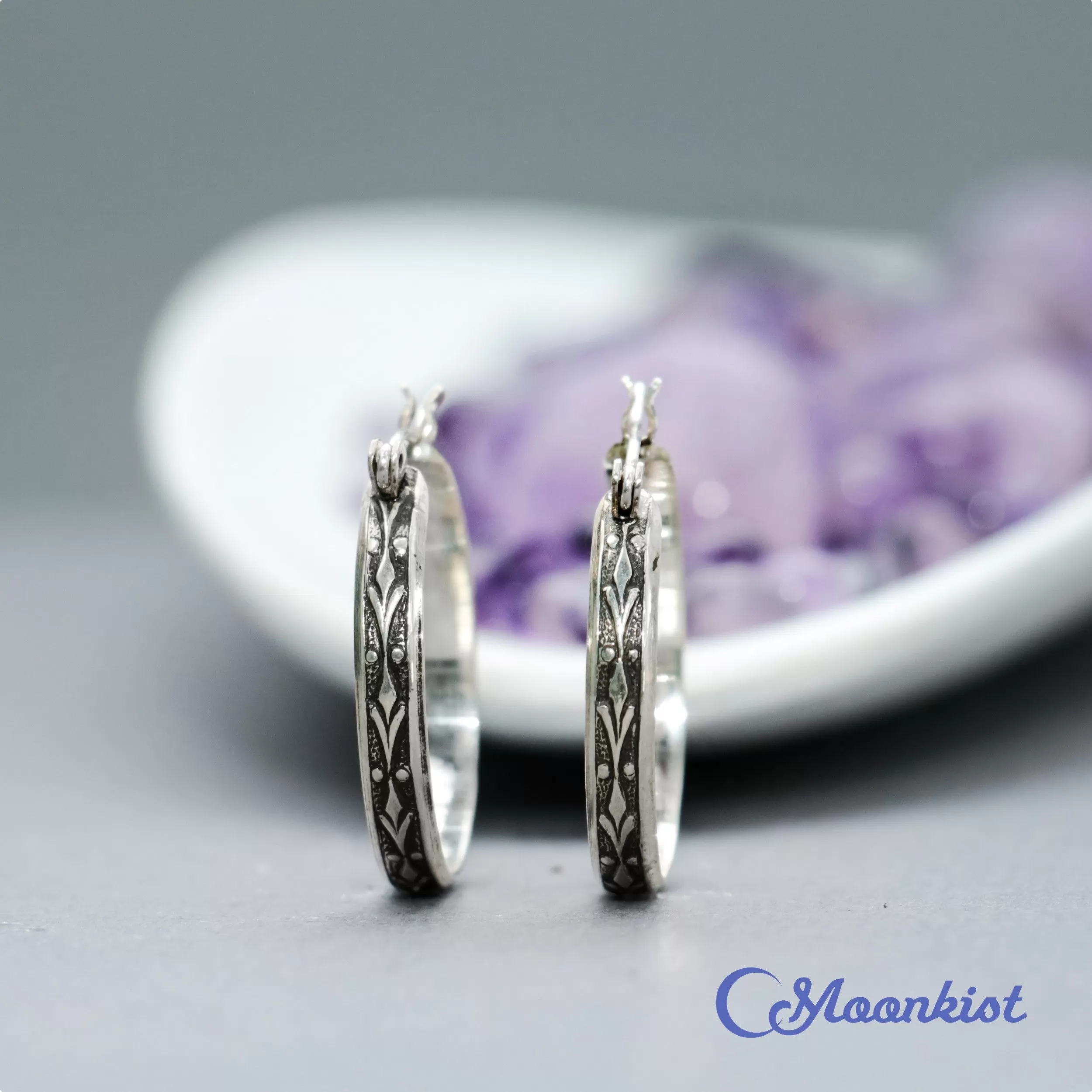 Sterling Silver Hoops  | Moonkist Designs