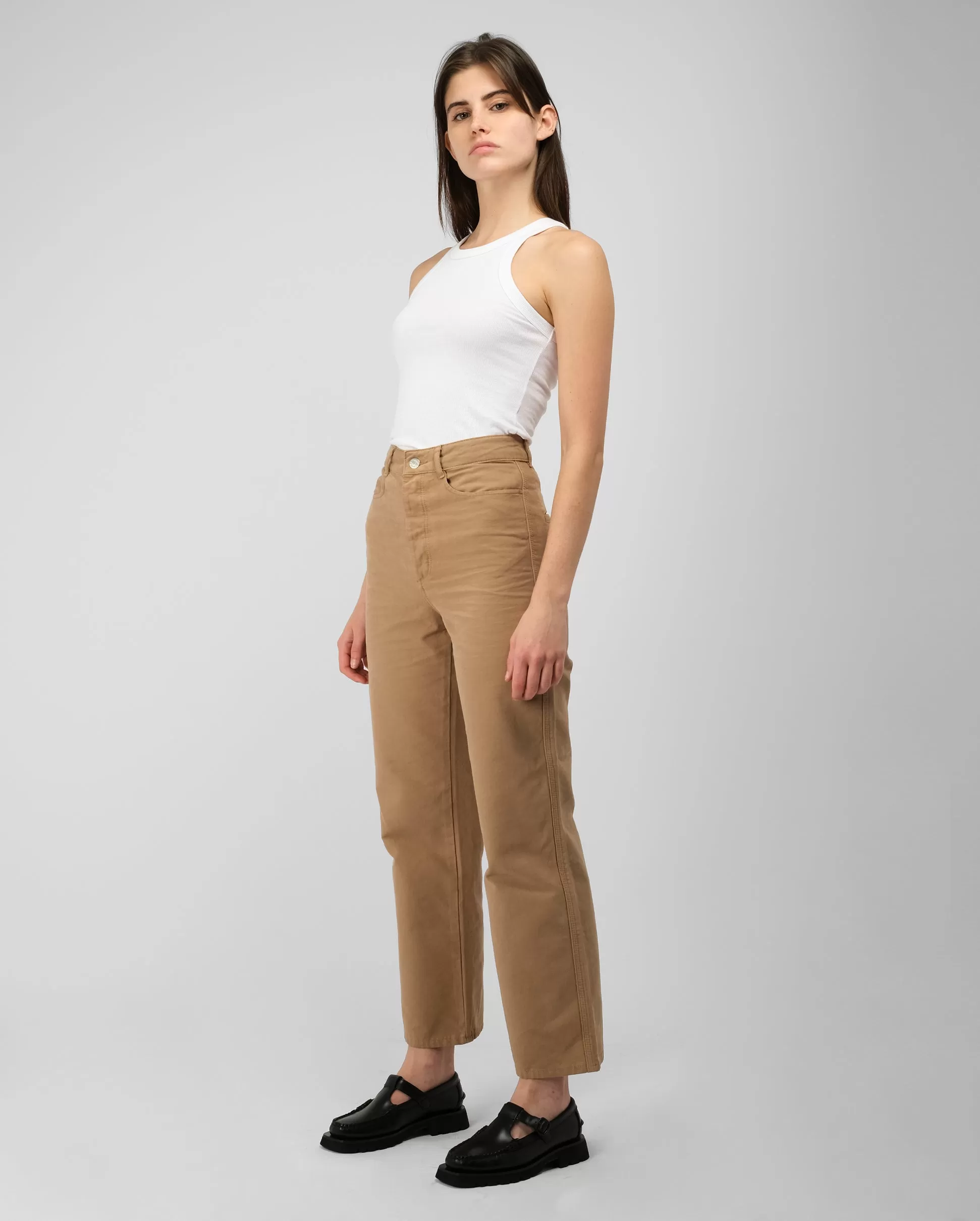 STOCK TROUSERS / BEIGE