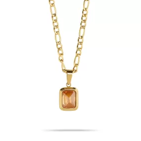 Topaz chain gold