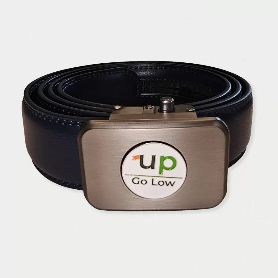 Underpar Ratchet Golf Belt w/ 3 Ball Markers