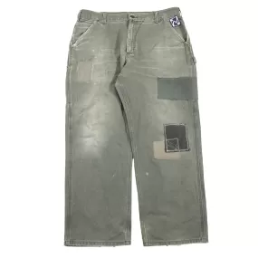 W36 Patchwork Repair Carhartt Pants