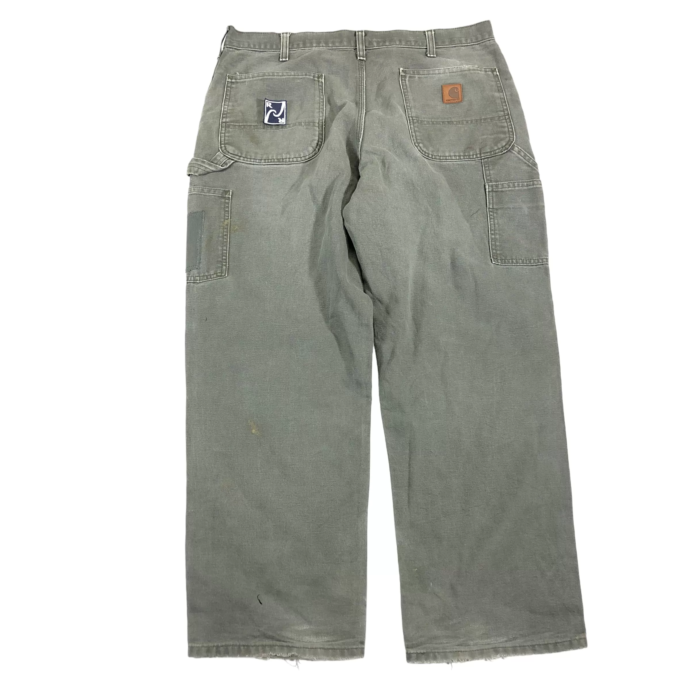 W36 Patchwork Repair Carhartt Pants