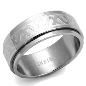 WildKlass Stainless Steel Ring High Polished Men